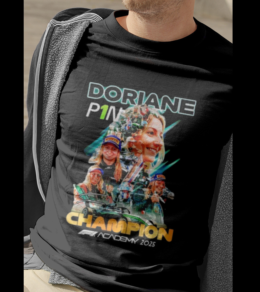 Doriane P1N Champion Racing Icon 2025 T-Shirt