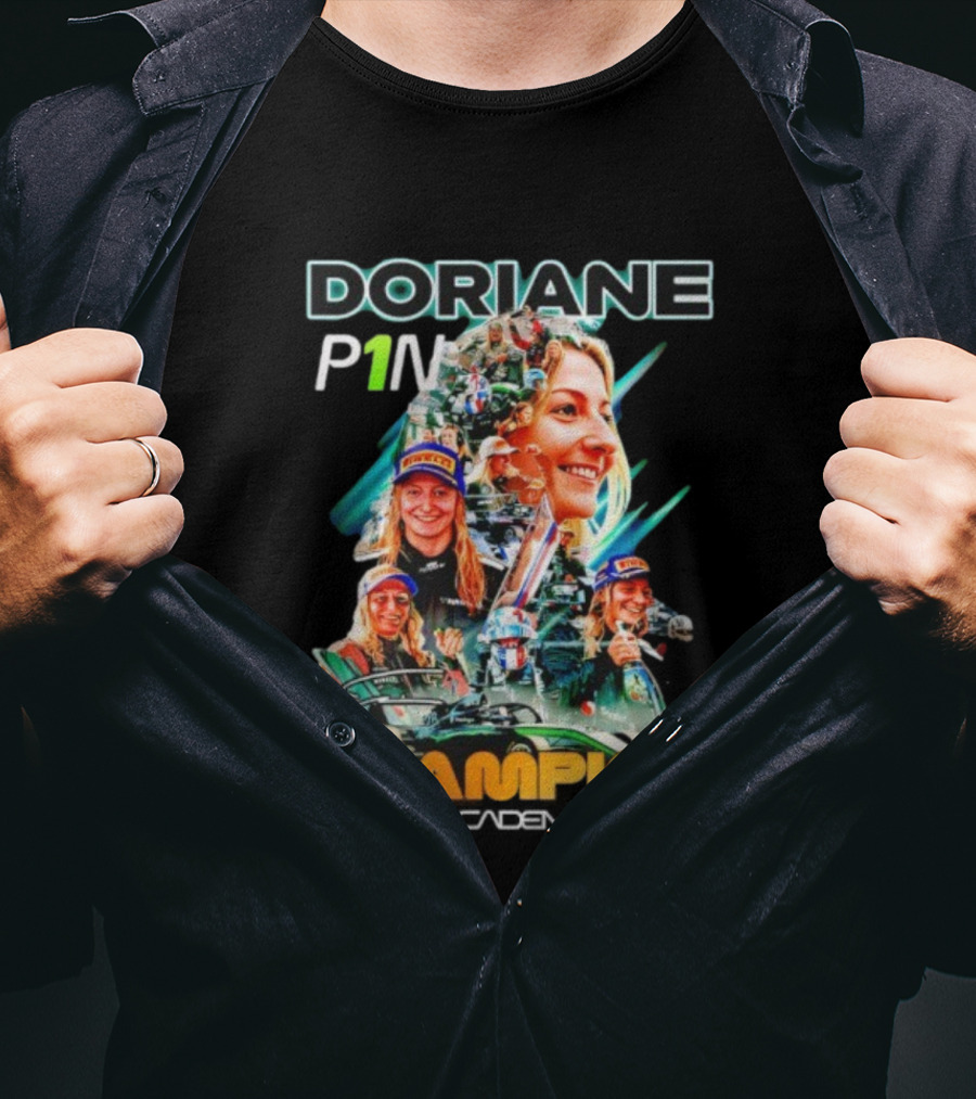 Doriane P1N Champion Racing Icon 2025 T-Shirt