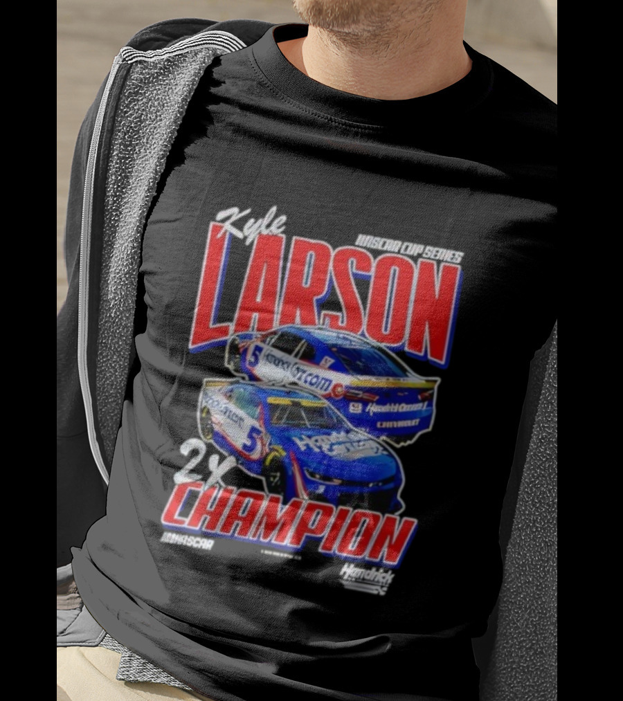 Kyle Larson Hendrick Motorsports 2X Champion NASCAR Series T-Shirt