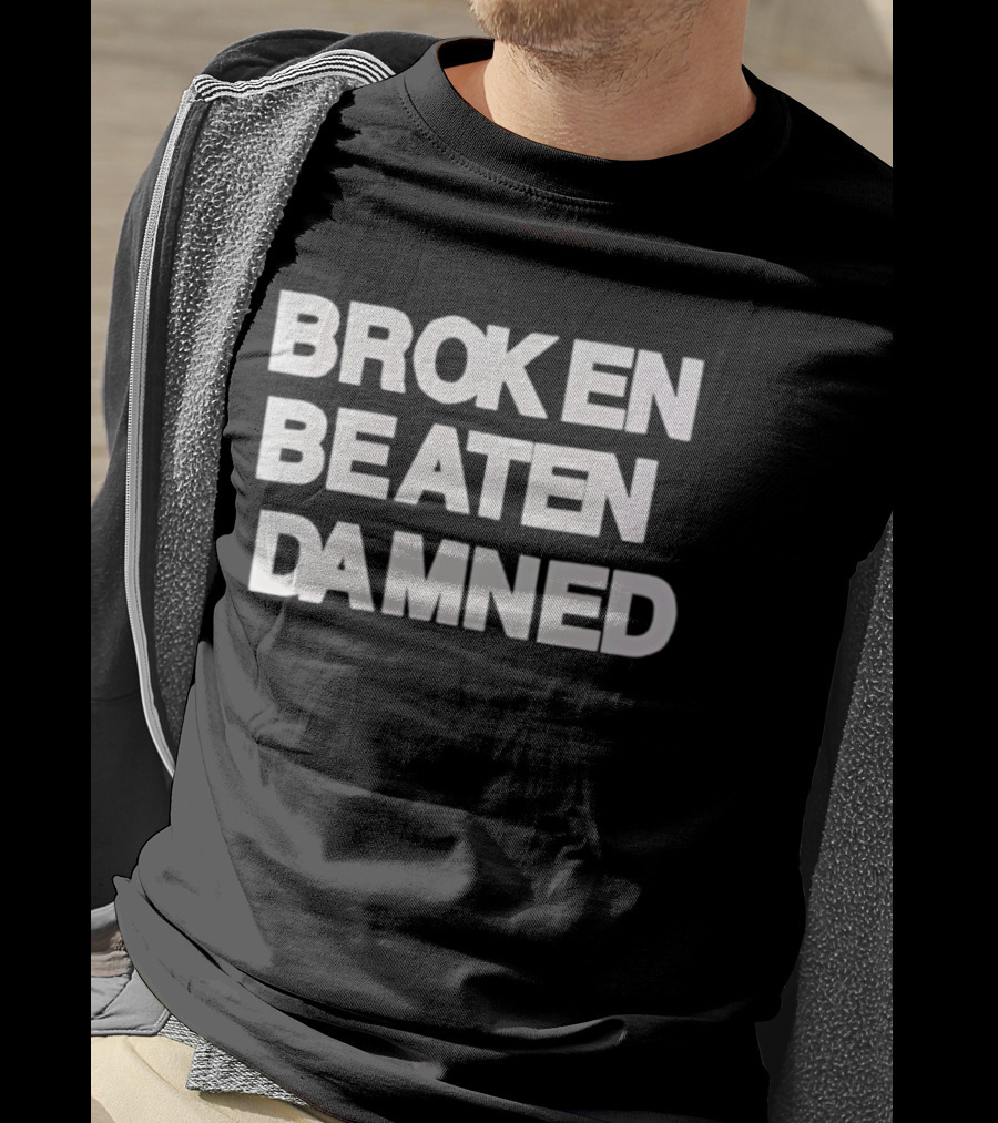 BROKEN BEATEN DAMNED My Chemical Romance Inspired T-Shirt