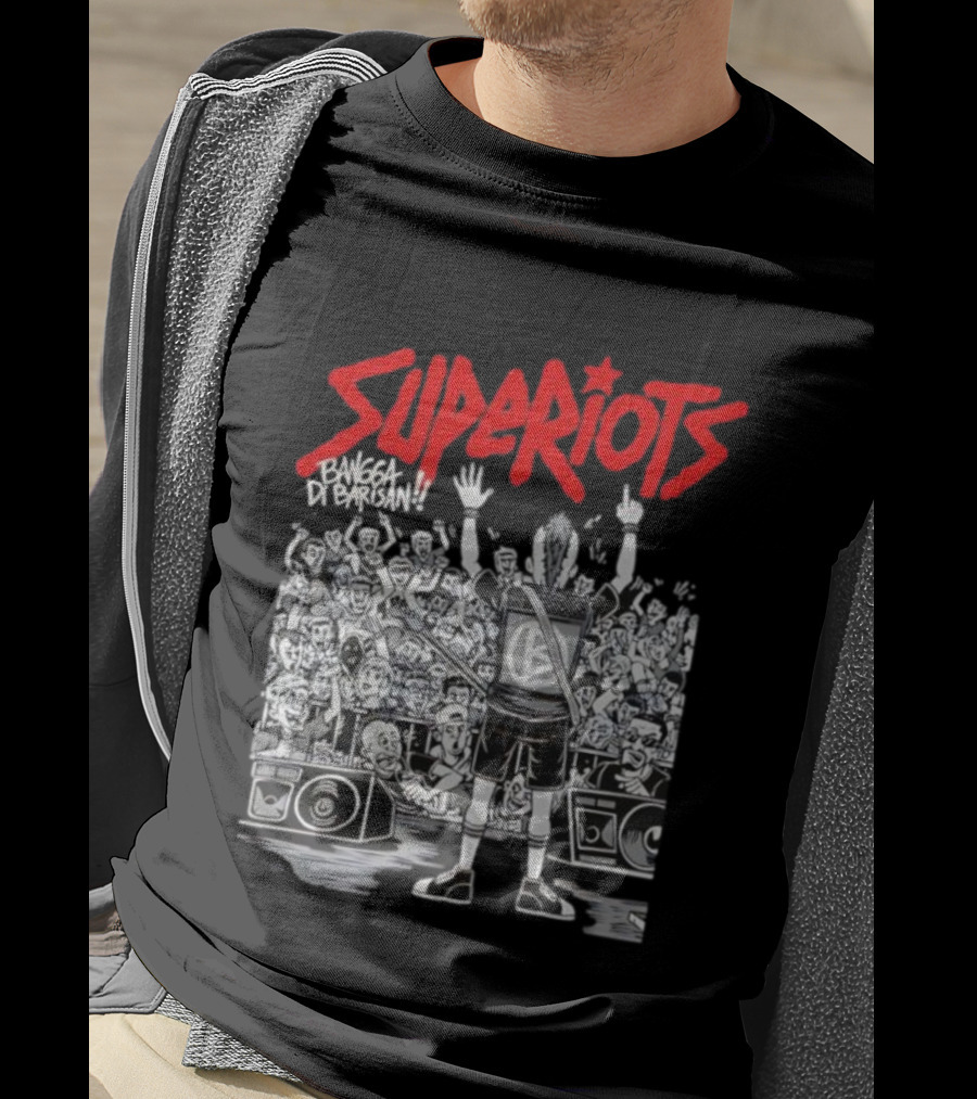 Superiots Concert Crowd Energy Di Barisan T-Shirt
