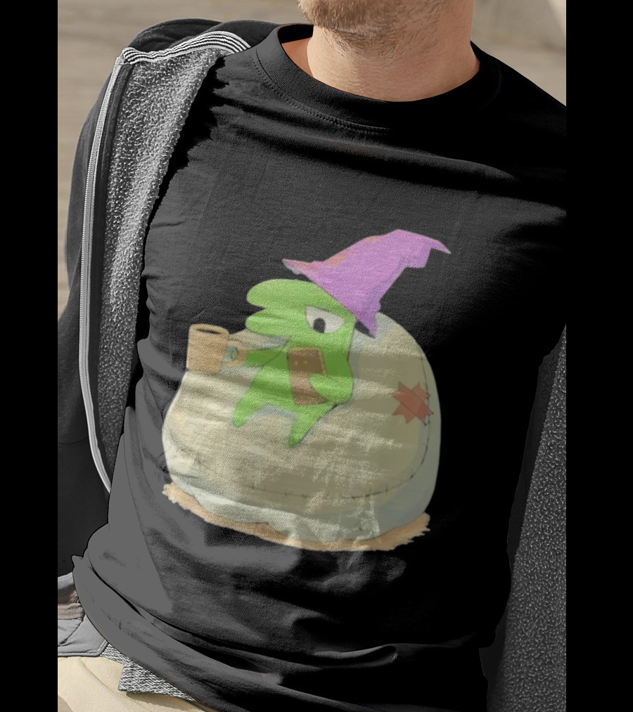 Smiling Friends Glep Vintage Witch Hat Cozy Moment T-Shirt