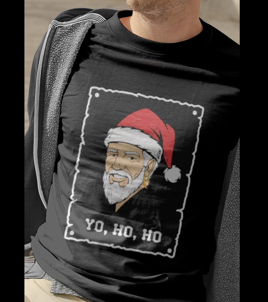 Santa Pirate Christmas Yo Ho Ho T-Shirt