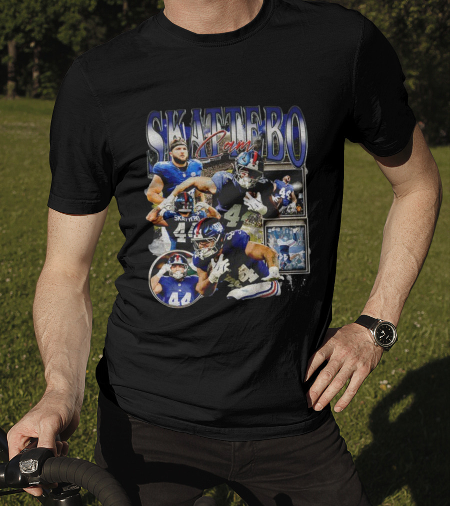 Skattebo Cam 90s Game Day Football Collection T-Shirt