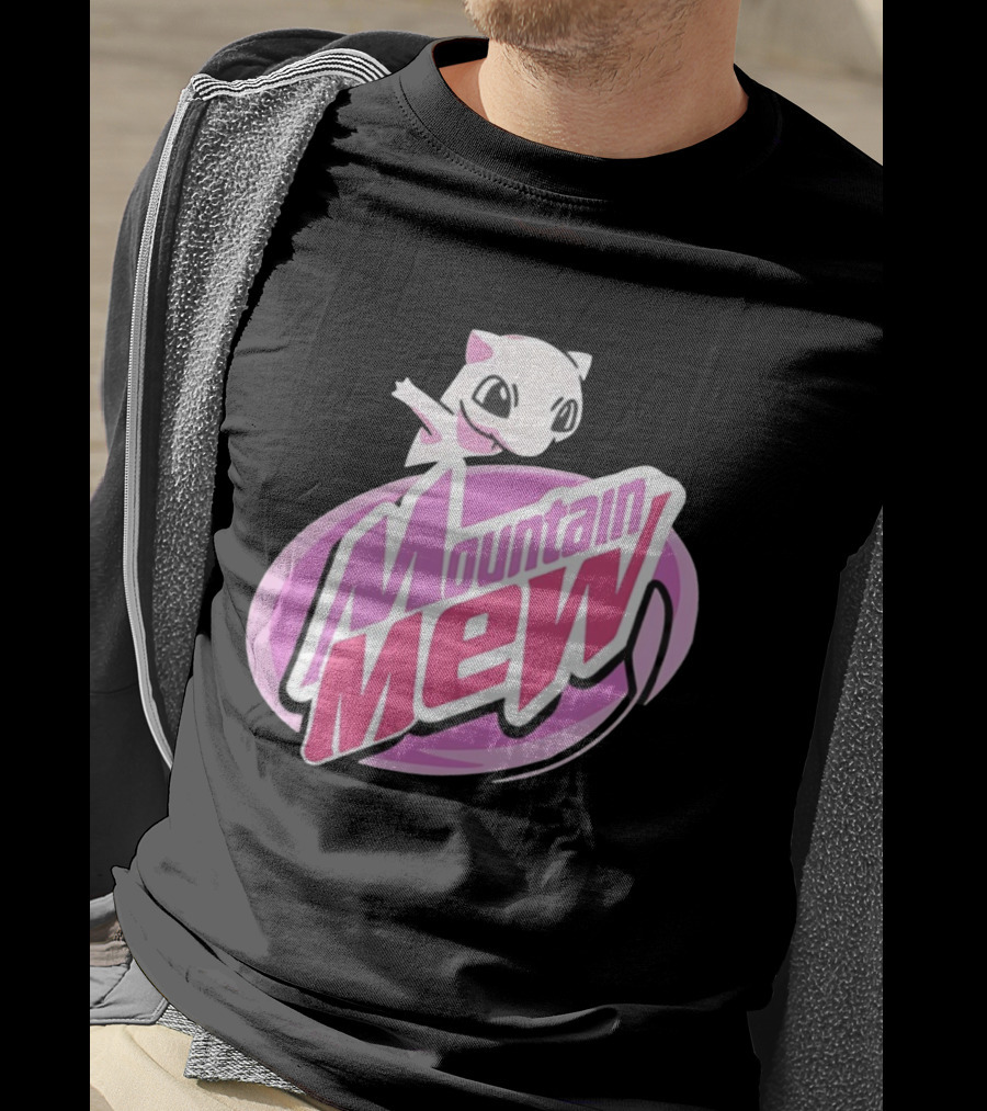 Mountain Mew Cat Pokémon T-Shirt