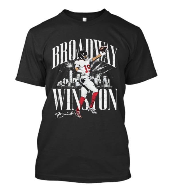 Broadway Winston New York Giants Jameis Winston Signature T-Shirt