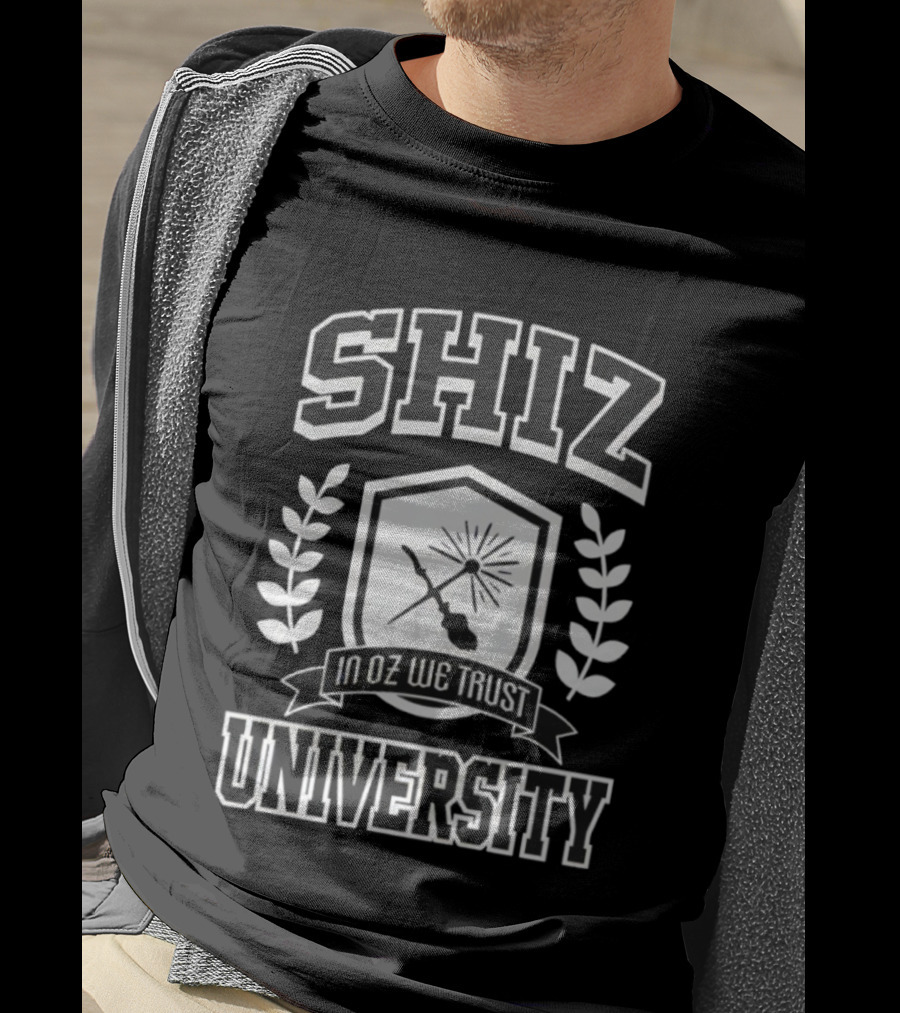 Shiz University In Oz We Trust Emblem T-Shirt