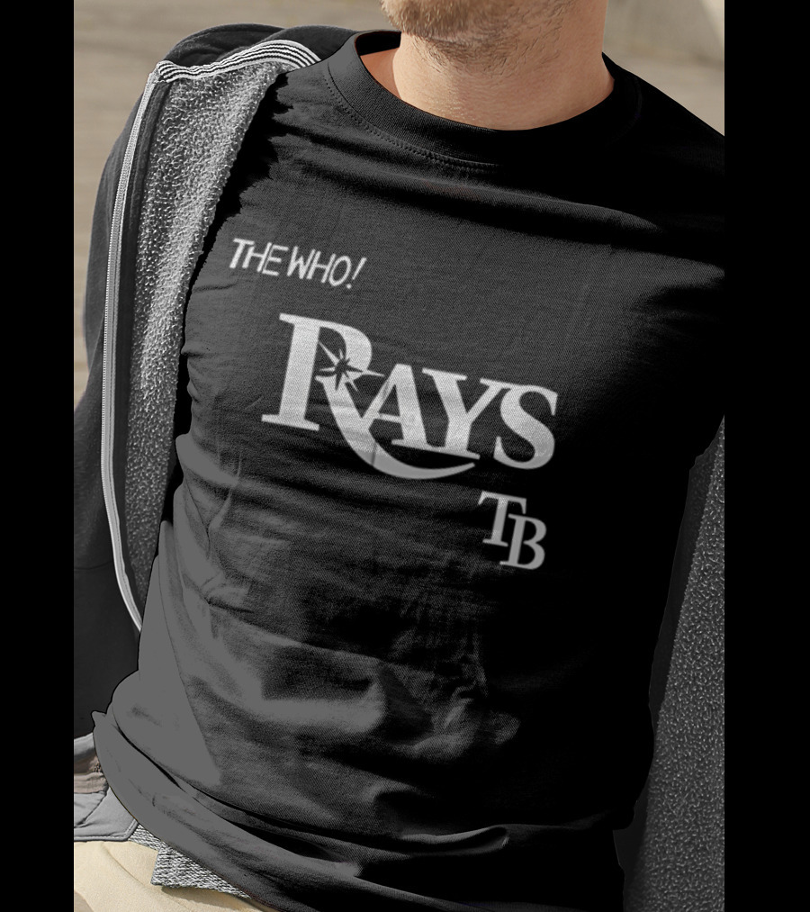 Tampa Bay Rays The Who Maximum R B North American Farewell Tour TB T-Shirt