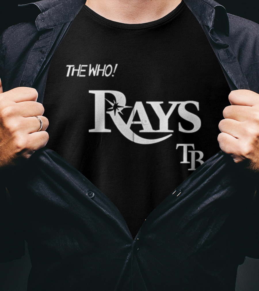 Tampa Bay Rays The Who Maximum R B North American Farewell Tour TB T-Shirt