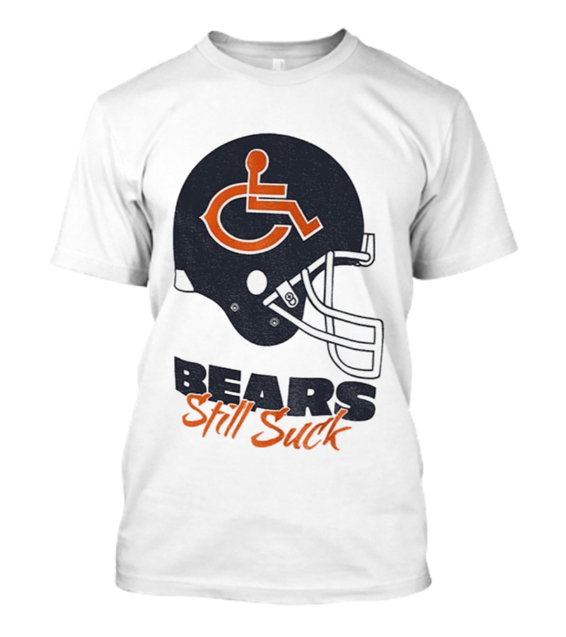Chicago Bears Still Suck NFL Football Helmet 2025 Cartoon T-Shirt