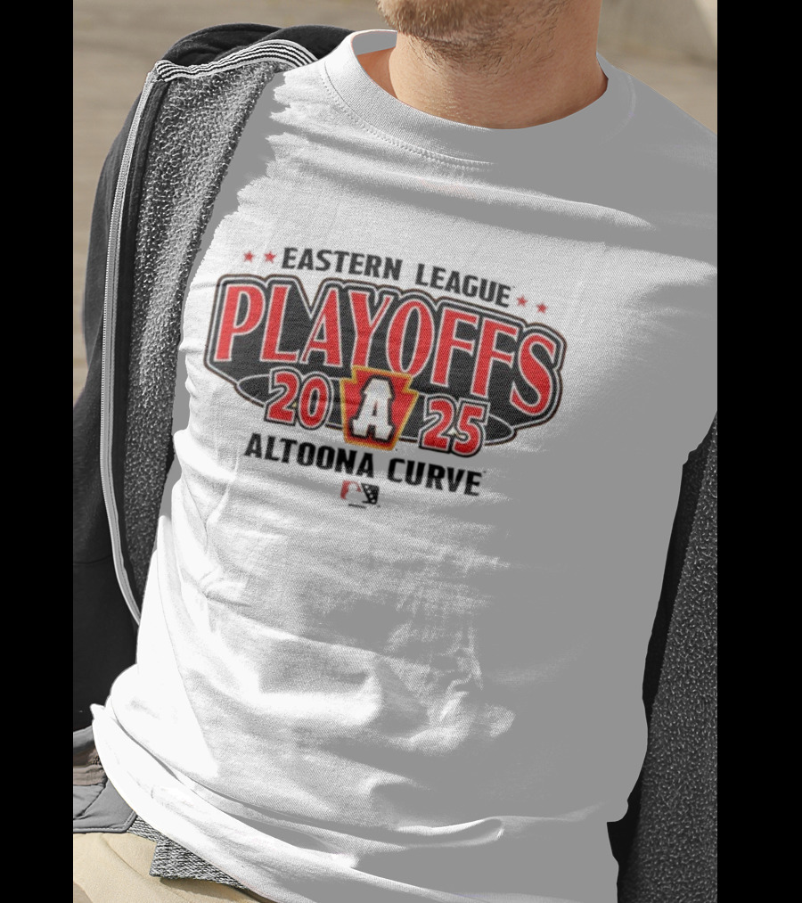 Eastern League Playoffs 2025 Altoona Curve Team A Logo T-Shirt