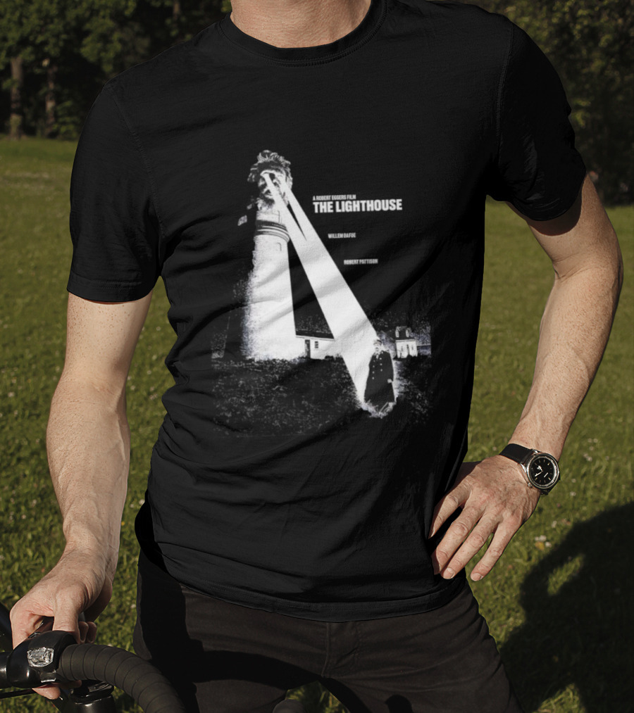 Robert Eggers The Lighthouse Willem Dafoe Robert Pattinson Vintage Scene T-Shirt