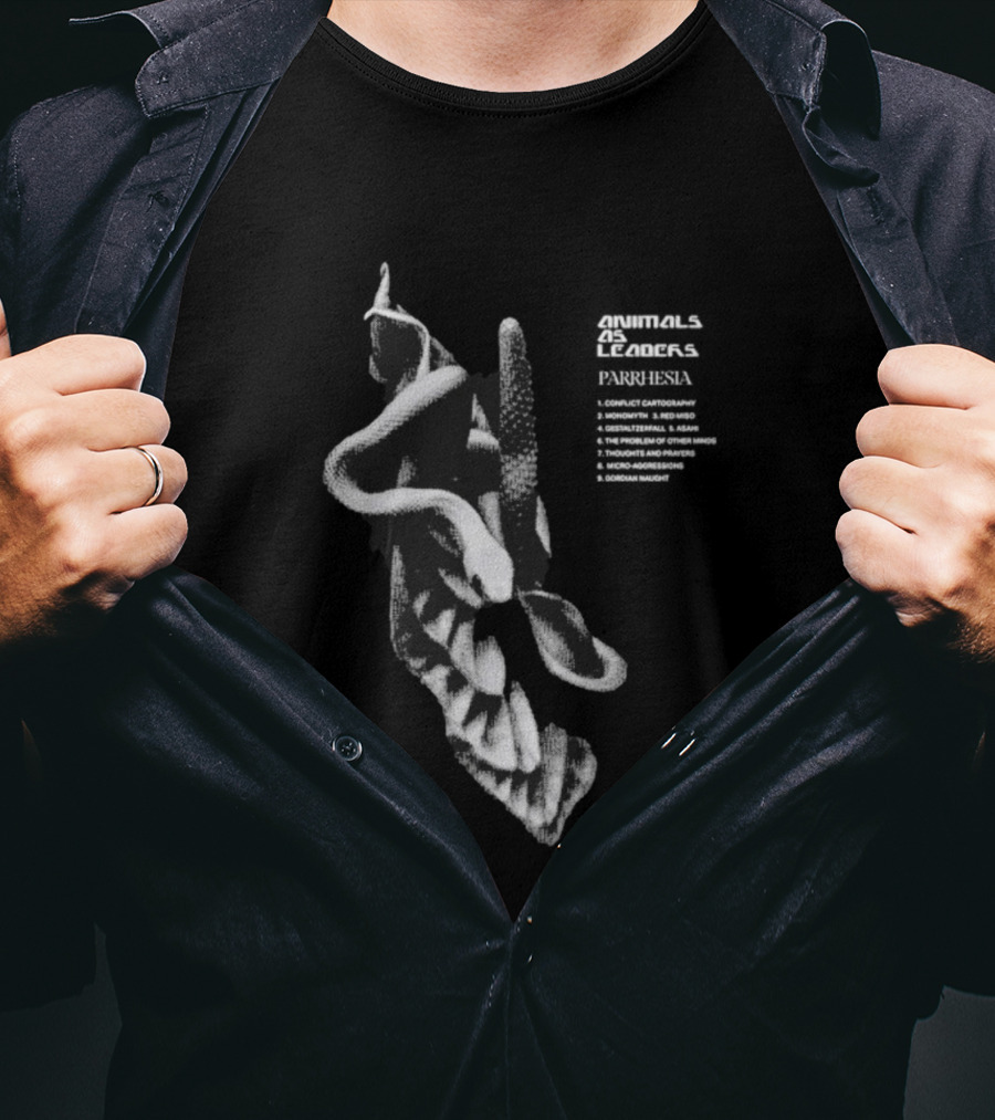 Parrhesia Snake Animals As Leaders Band Merchandise T-Shirt
