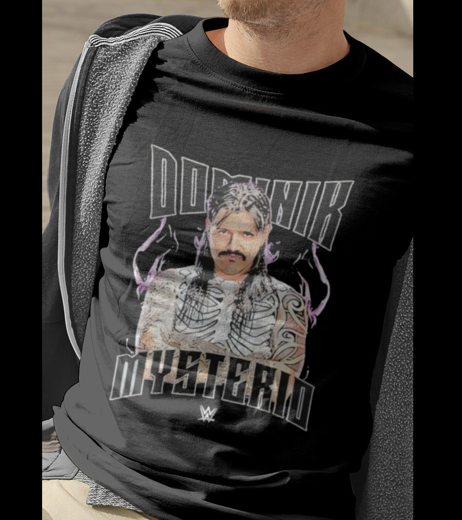 Dominik Mysterio WWE Dirty King Tattoo Design T-Shirt