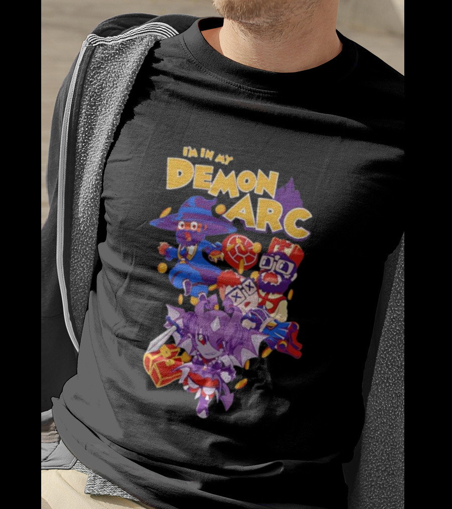 I’m In My Demon Arc Anime Characters Adventure T-Shirt