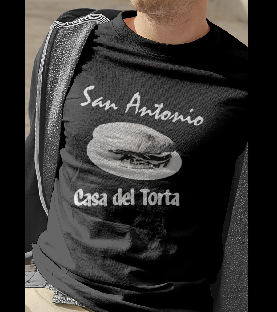 San Antonio Casa Del Torta Sandwich Plate T-Shirt