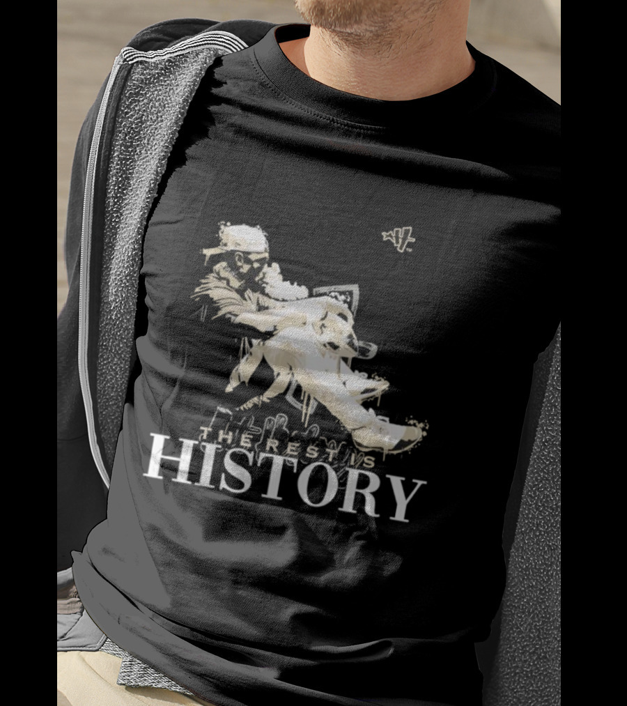 History Ken Griffey Jr. Iconic Abstract Dripping Style T-Shirt