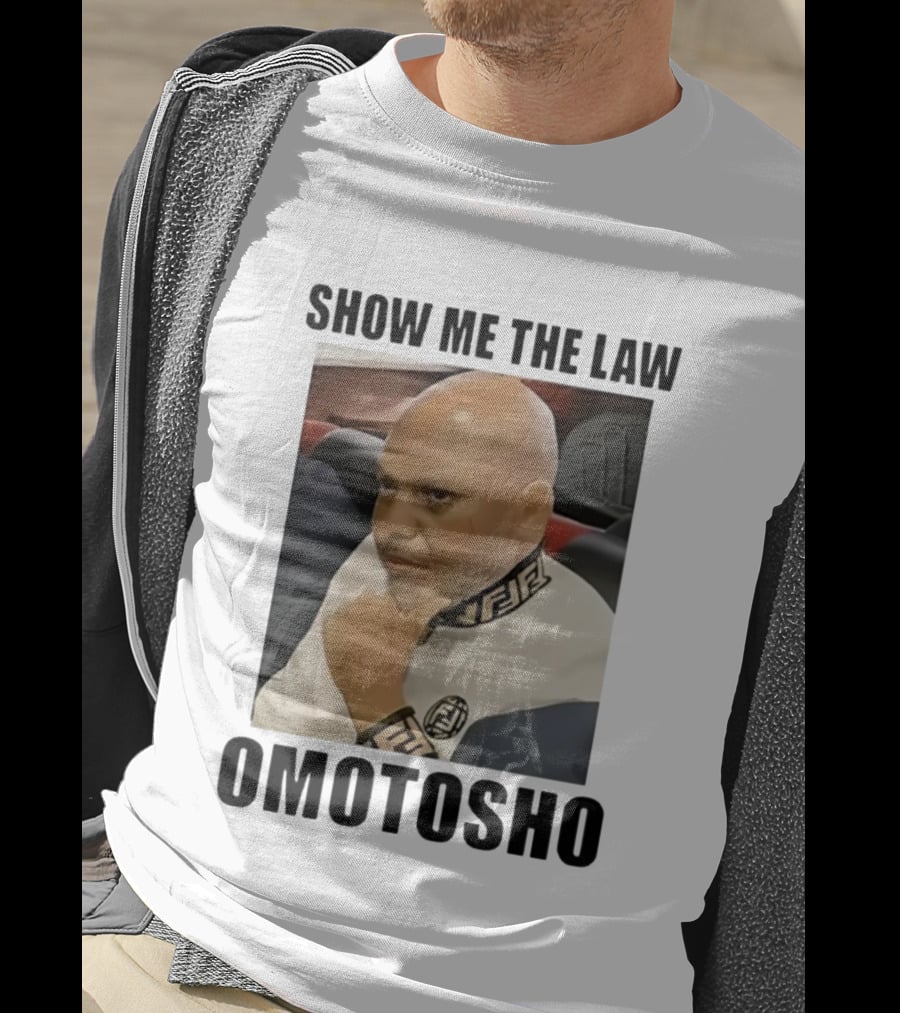 2025 Show Me The Law Omotosho Meme Bald Man Thinking T-Shirt