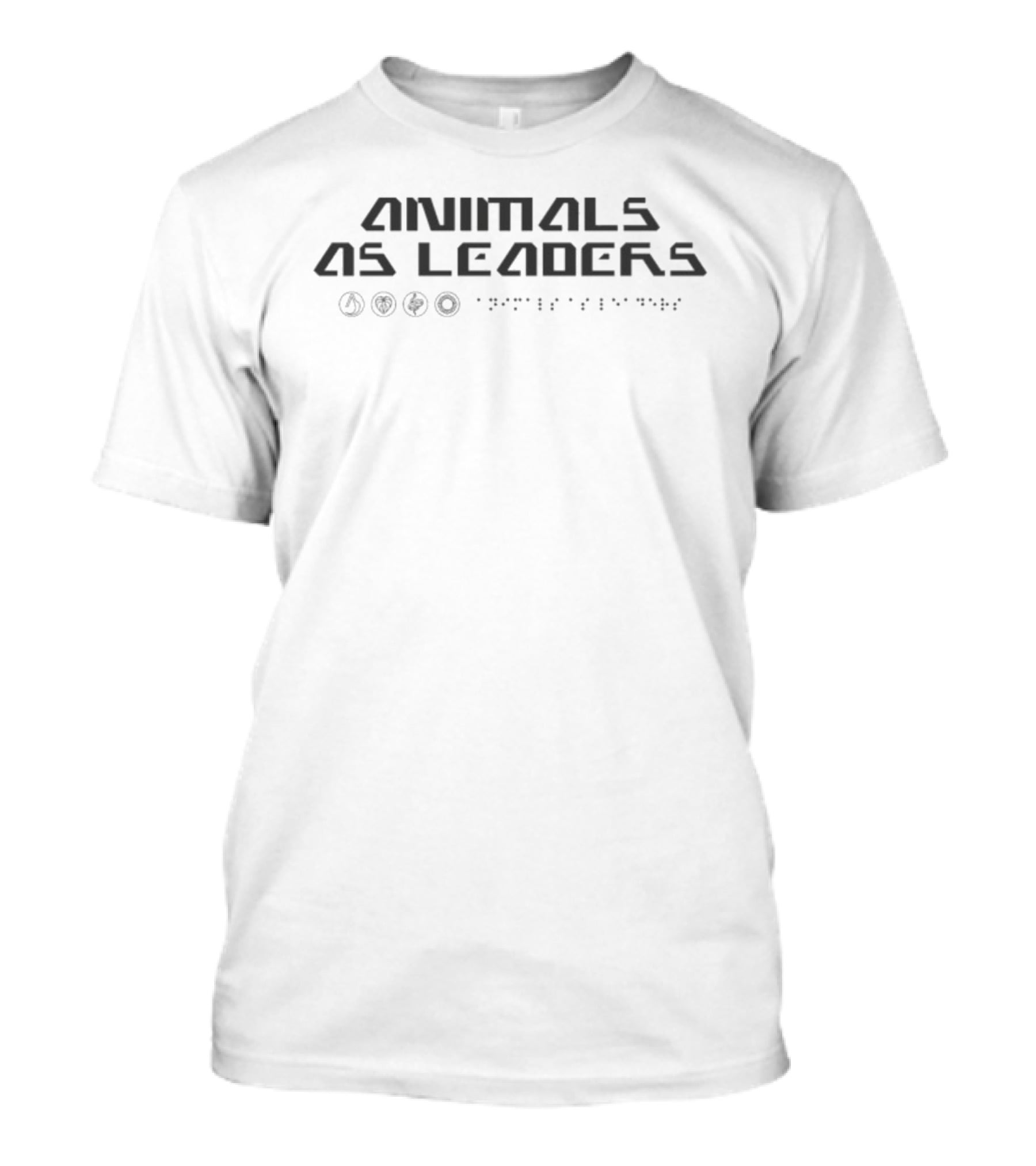 Animals As Leaders Basics Symbolic Elements And Braille Details T-Shirt