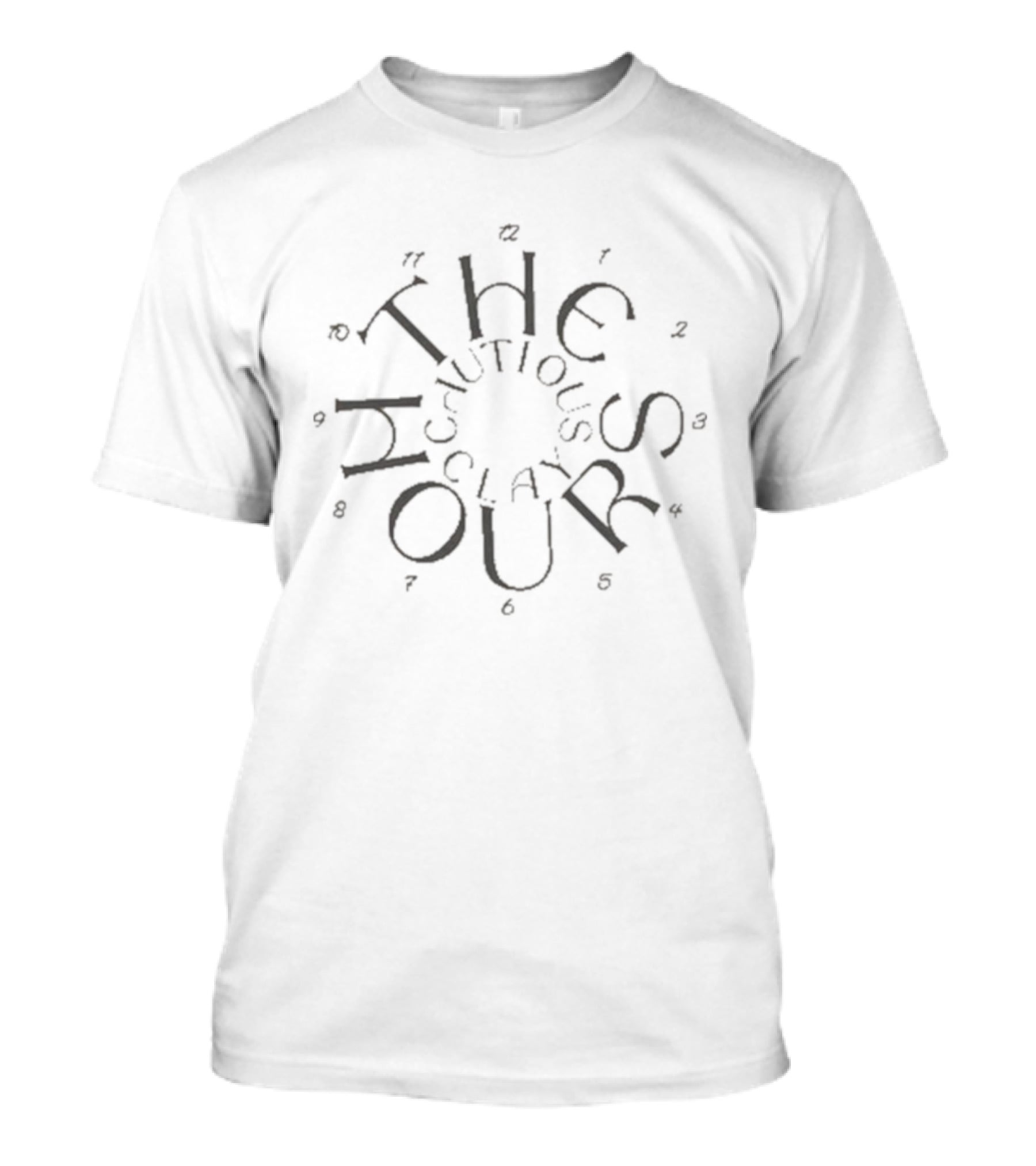 Cautious Clay The Hours Timepiece Design T-Shirt