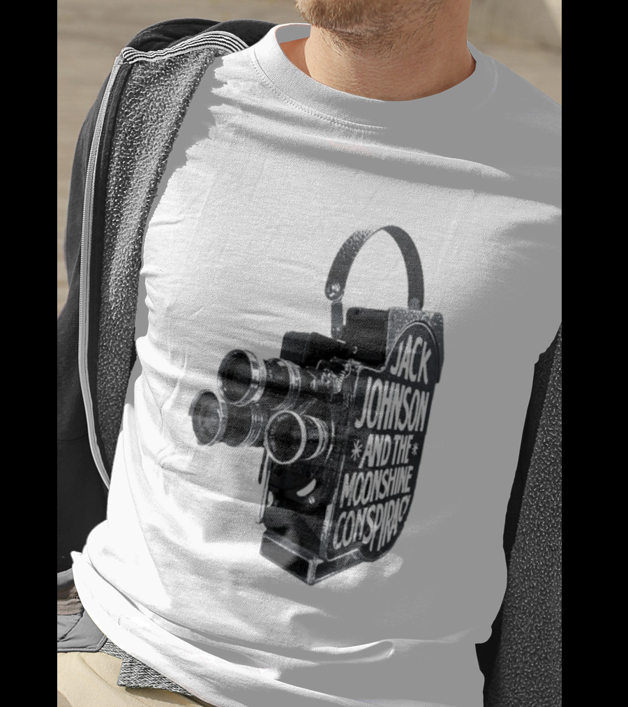 Jack Johnson And The Moonshine Conspiracy Bolex Camera T-Shirt