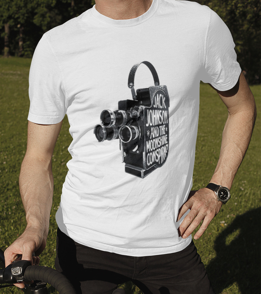 Jack Johnson And The Moonshine Conspiracy Bolex Camera T-Shirt