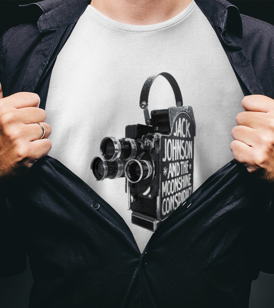Jack Johnson And The Moonshine Conspiracy Bolex Camera T-Shirt