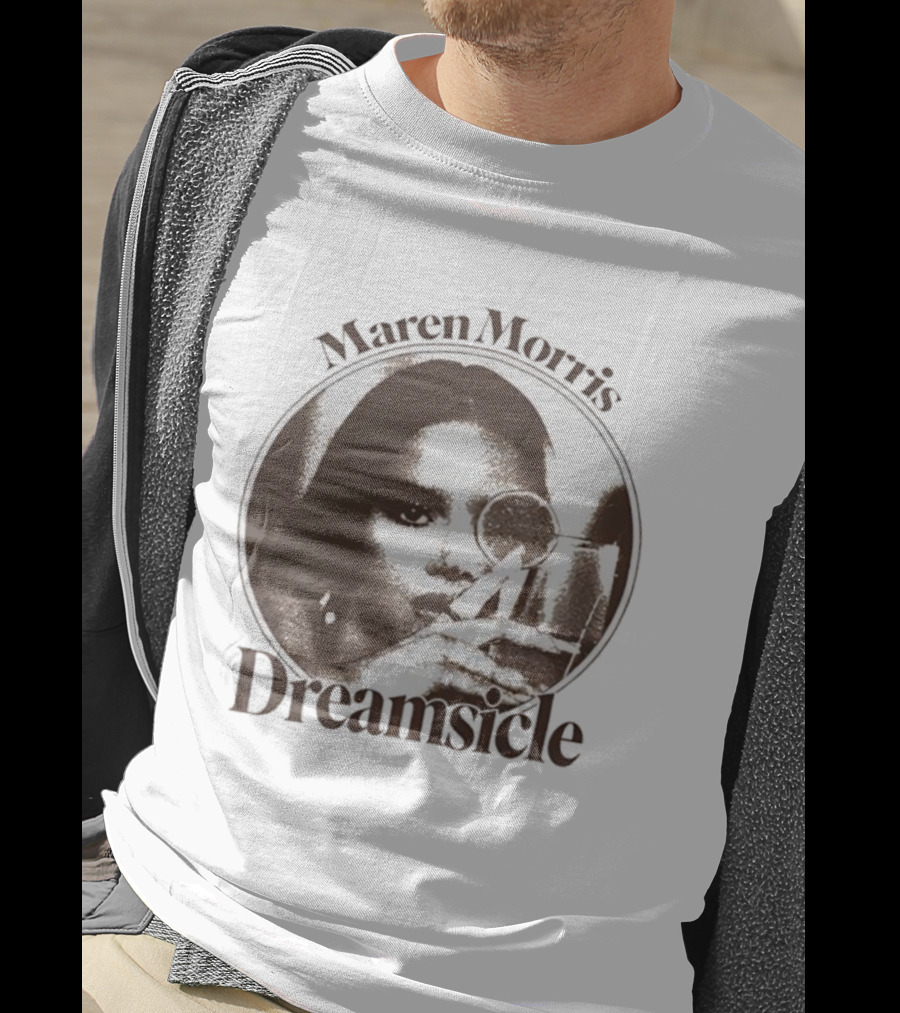 Maren Morris Dreamsicle Album Cover Black And White Portrait Image T-Shirt