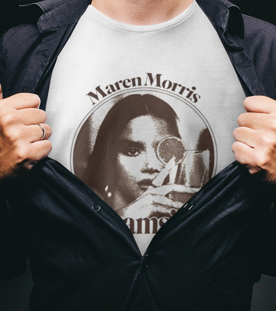 Maren Morris Dreamsicle Album Cover Black And White Portrait Image T-Shirt