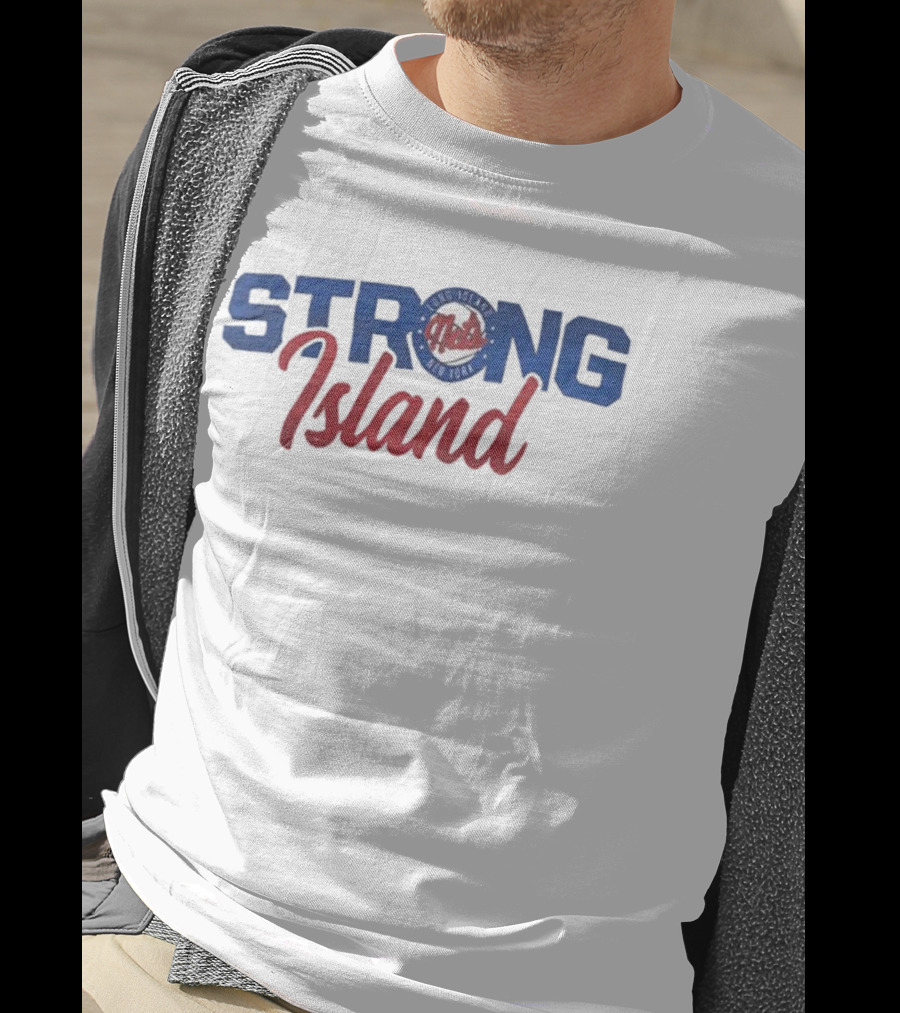 Strong Island Long Island New York Mets Summer Tour T-Shirt