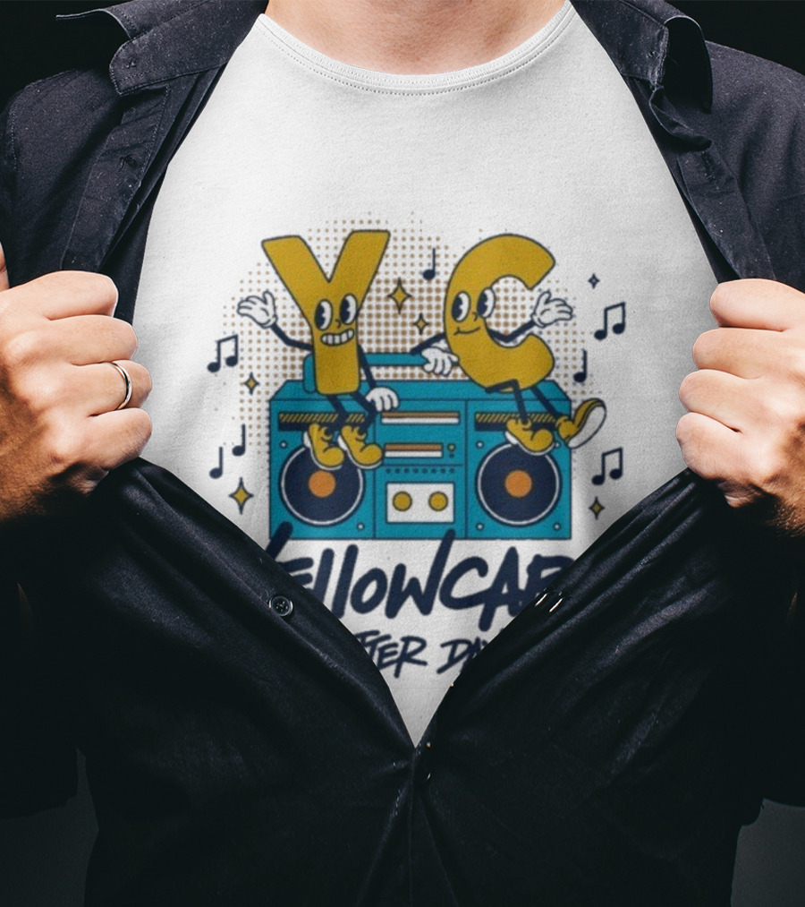 YC Yellowcard Better Days Buddies Boombox Duet T-Shirt