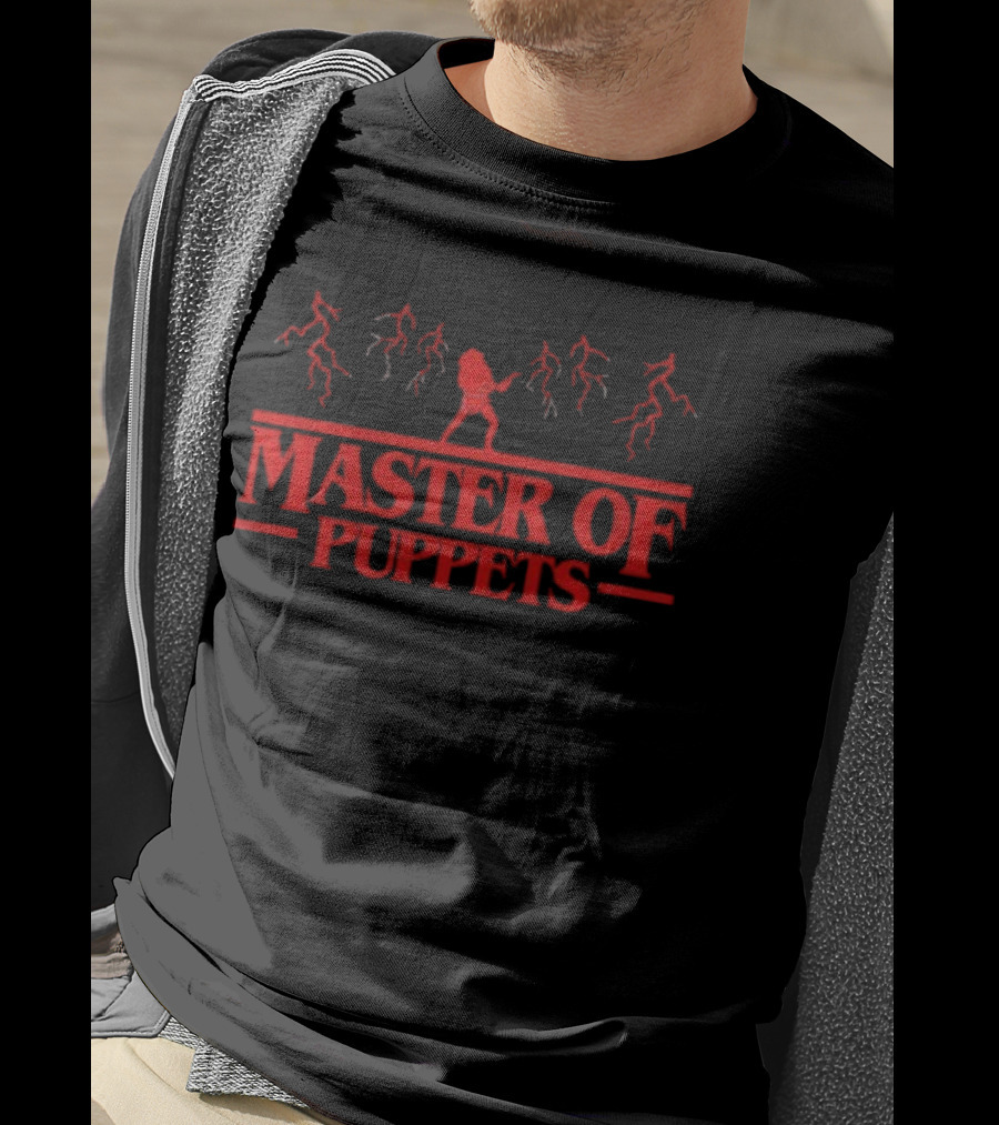 Eddie Munson Master Of Puppets Stranger Things T-Shirt