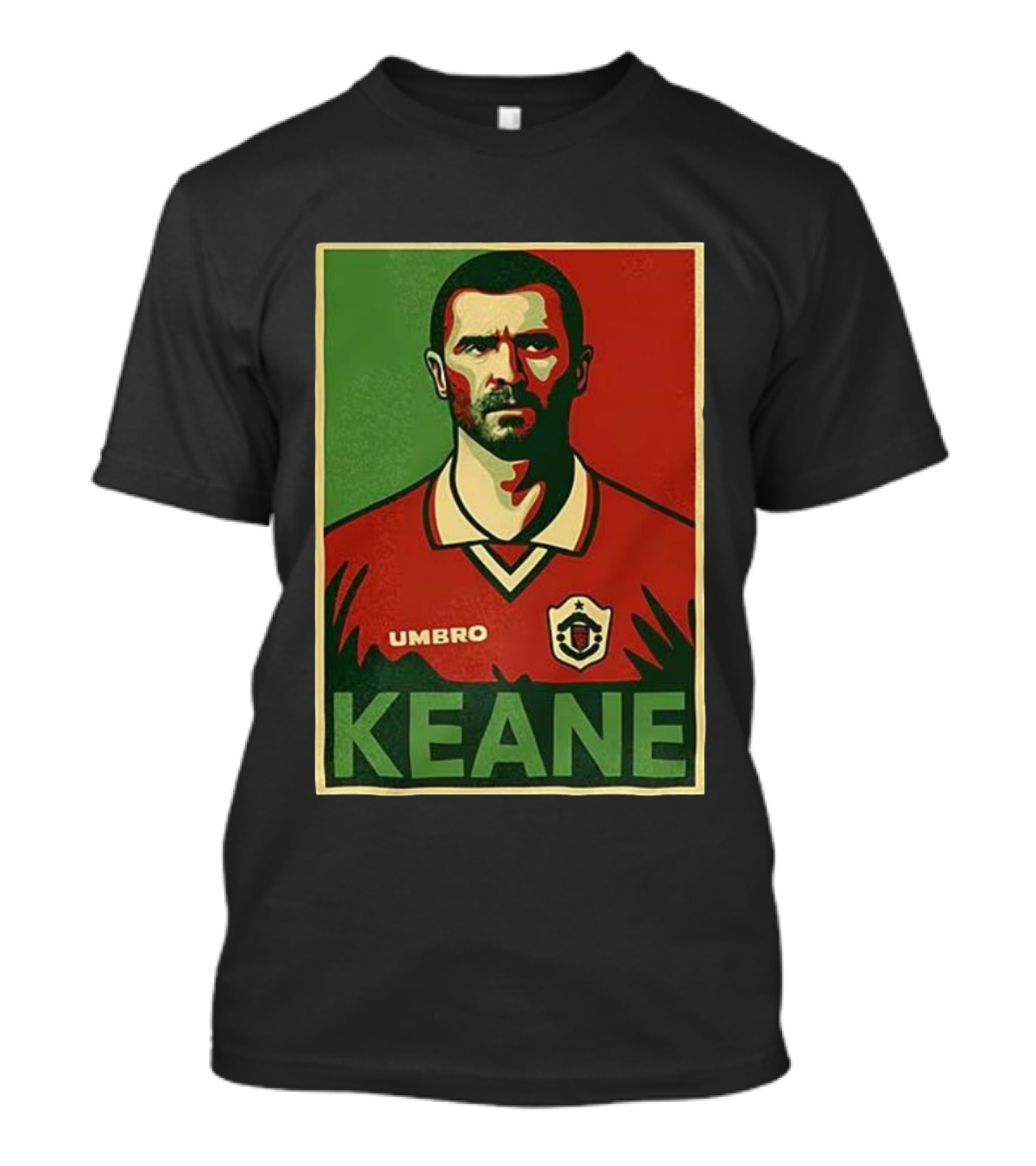 Roy Keane Umbro Football Icon T-Shirt