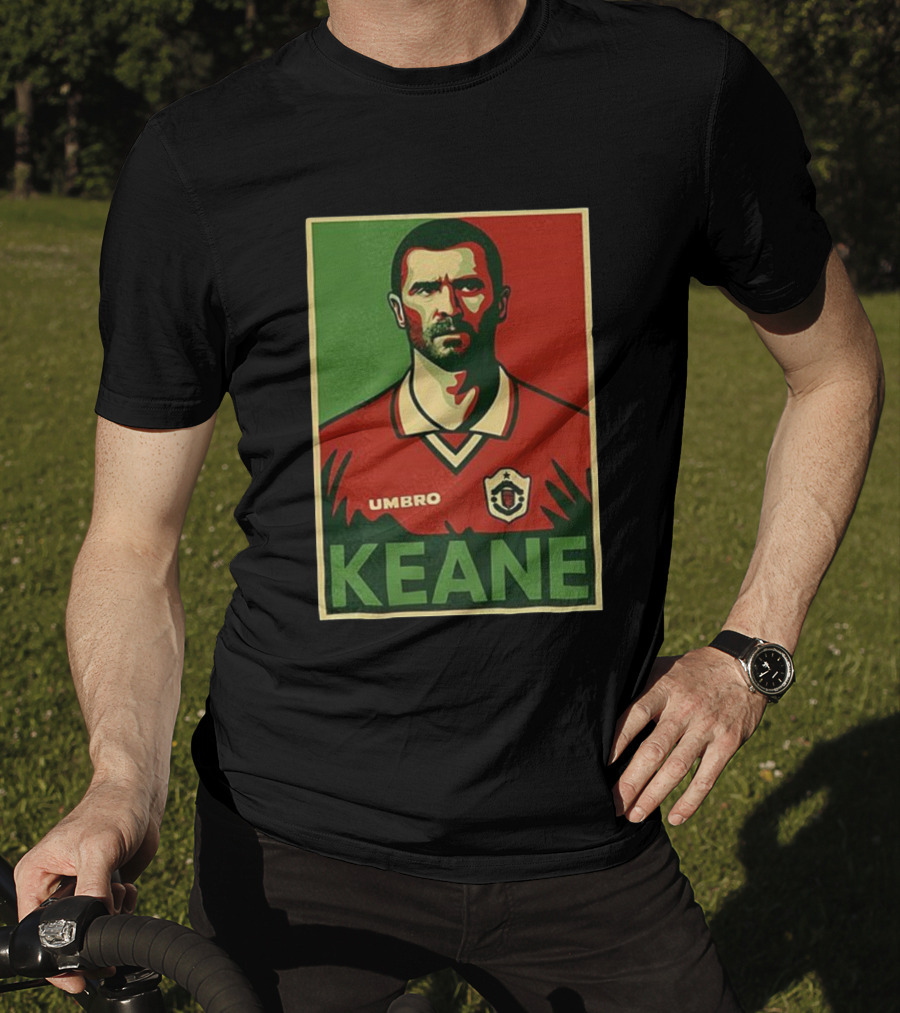 Roy Keane Umbro Football Icon T-Shirt