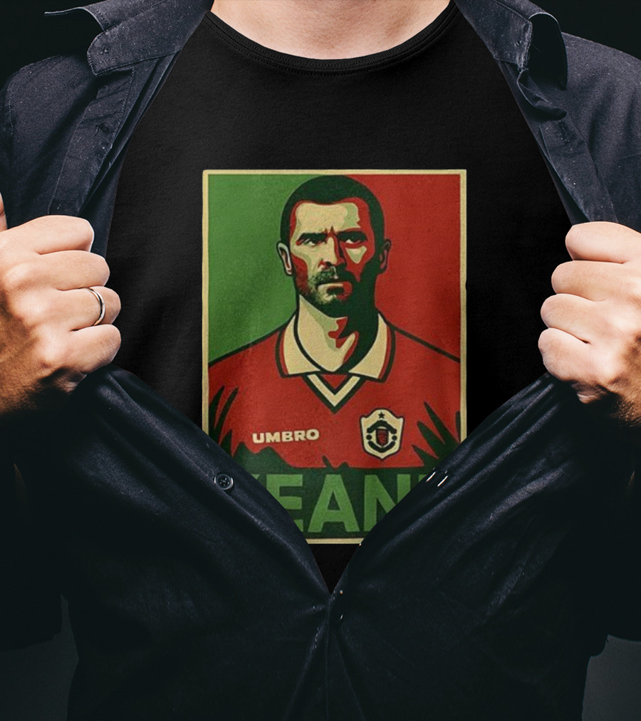Roy Keane Umbro Football Icon T-Shirt