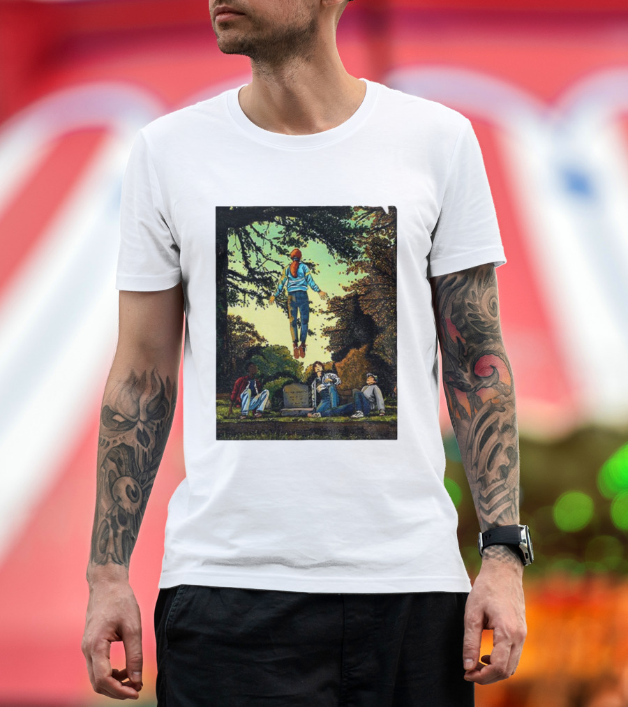 Running Up That Hill Max Friends Scene 80s Adventure T-Shirt