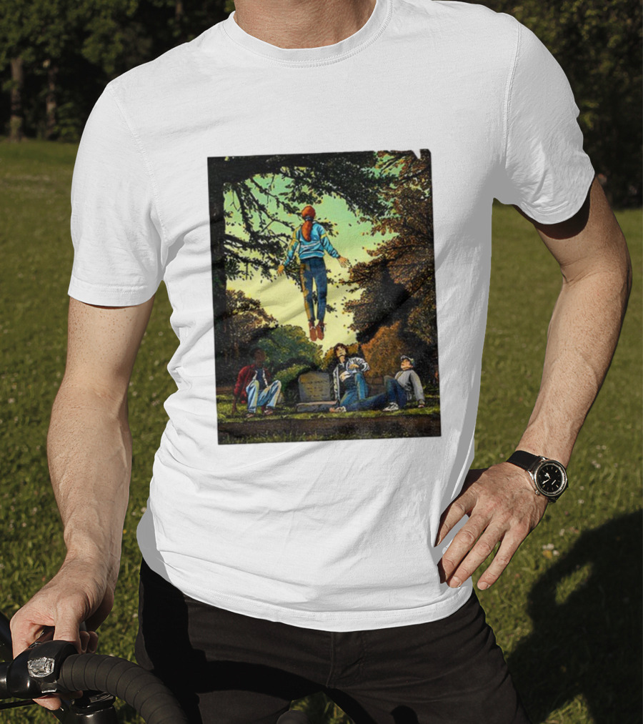 Running Up That Hill Max Friends Scene 80s Adventure T-Shirt