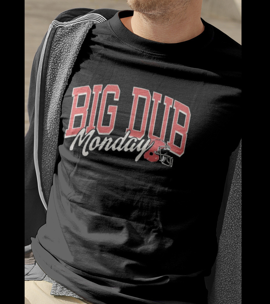 Big Dub Monday Buffalo Bills Helmet Fan Pride T-Shirt