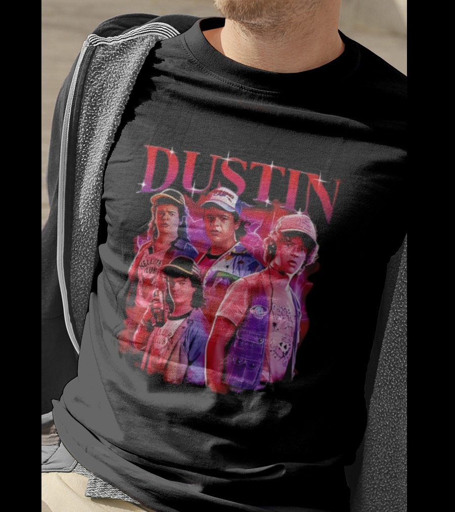 Dustin Henderson Stranger Things Hellfire Club Series T-Shirt