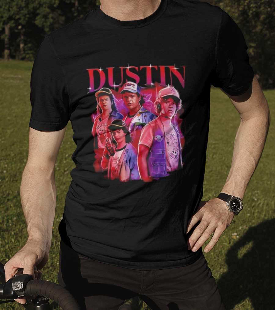 Dustin Henderson Stranger Things Hellfire Club Series T-Shirt