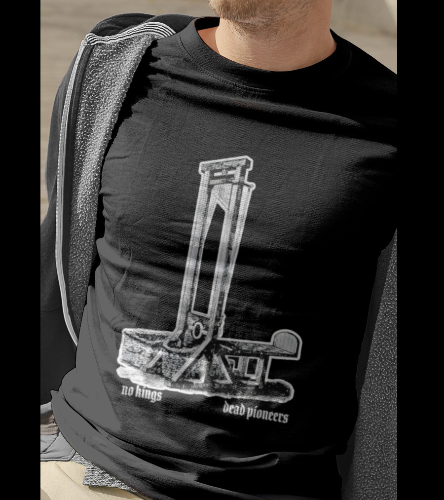 Guillotine Vinyl No Kings Dead Pioneers T-Shirt