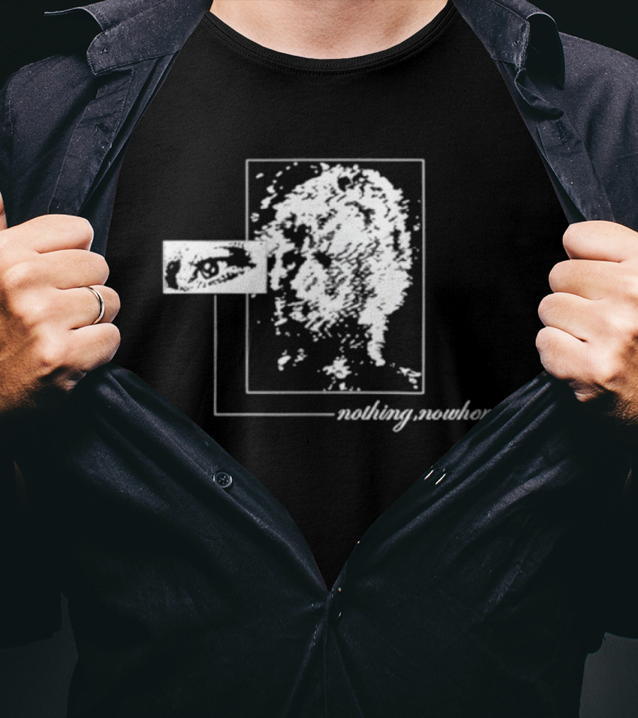 Nothing Nowhere Skull Irish Eye Albino Black Sclera T-Shirt