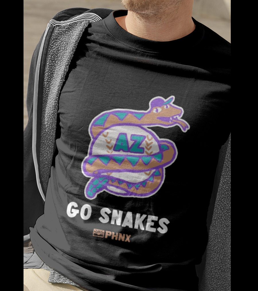 AZ Go Snakes PHNX Arizona Diamondbacks Baseball T-Shirt