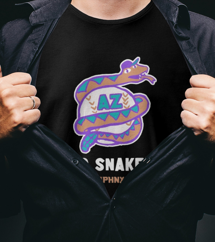 AZ Go Snakes PHNX Arizona Diamondbacks Baseball T-Shirt
