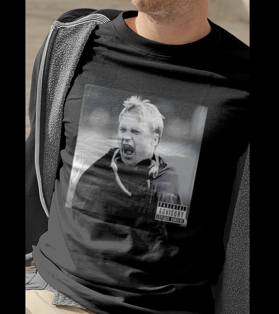 Coach Gruden Parental Advisory Explicit Content Album Cover T-Shirt