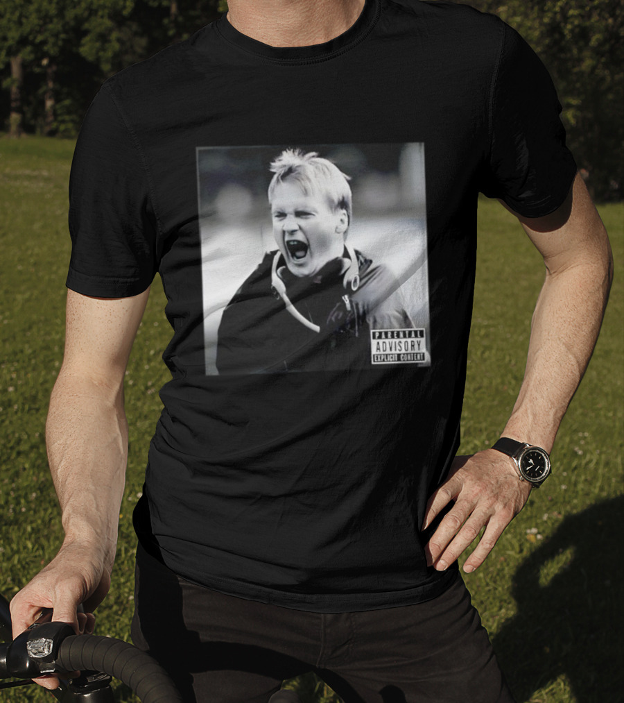 Coach Gruden Parental Advisory Explicit Content Album Cover T-Shirt