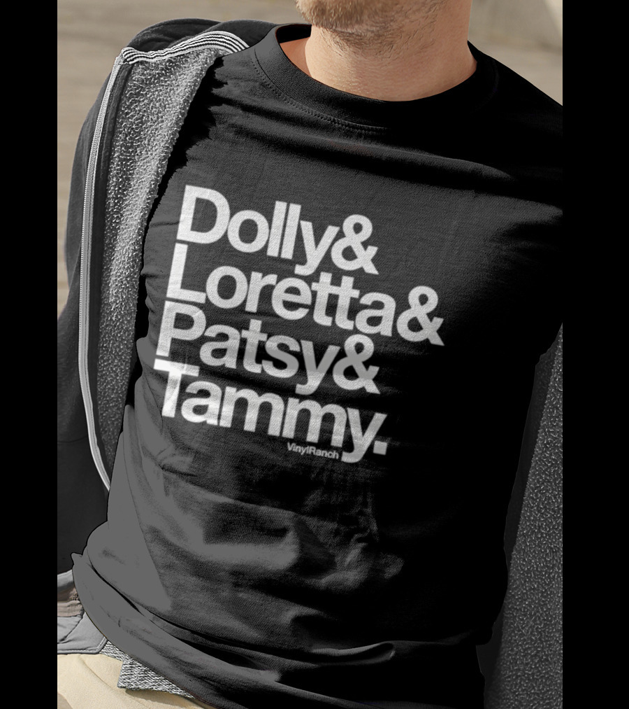 Dolly Loretta Patsy Tammy Country Music Icons T-Shirt