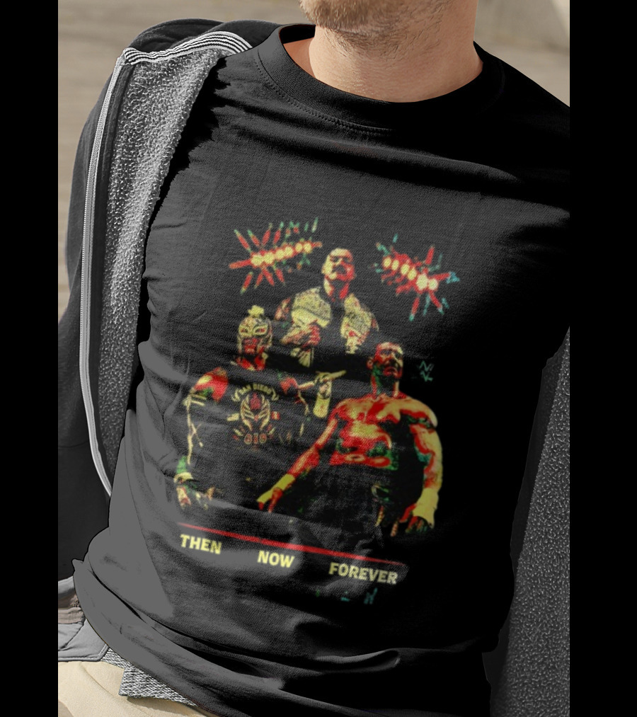 Eddie Guerrero Vs Rey Mysterio San Diego 619 Then Now Forever Together T-Shirt
