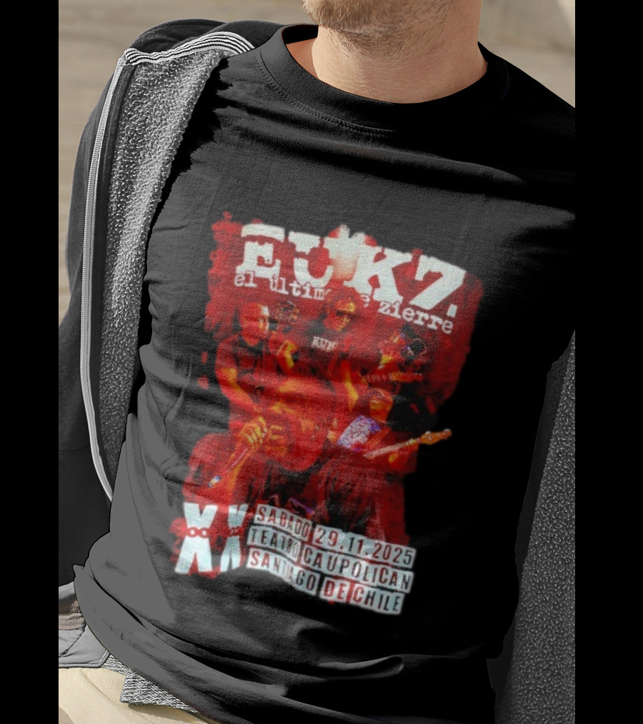 El Último Ke Zierre Santiago Chile Concert Teatro Caupolicán 29.11.2025 T-Shirt