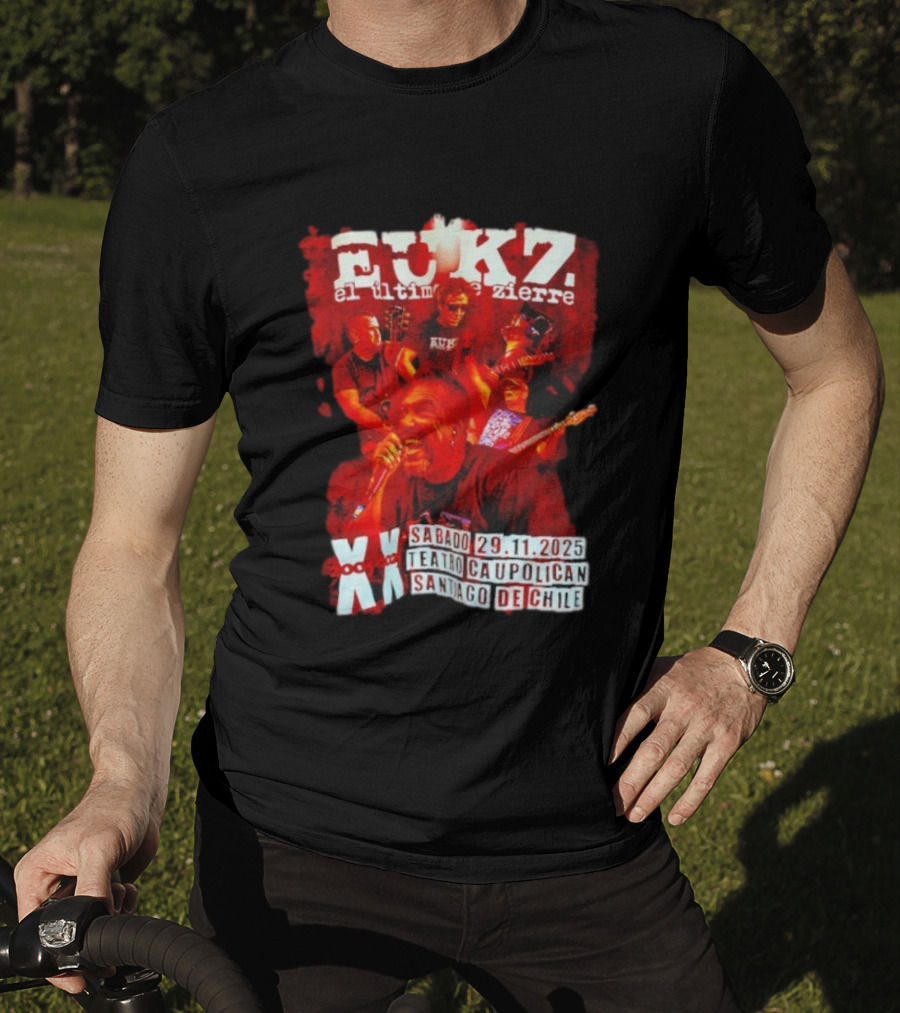 El Último Ke Zierre Santiago Chile Concert Teatro Caupolicán 29.11.2025 T-Shirt